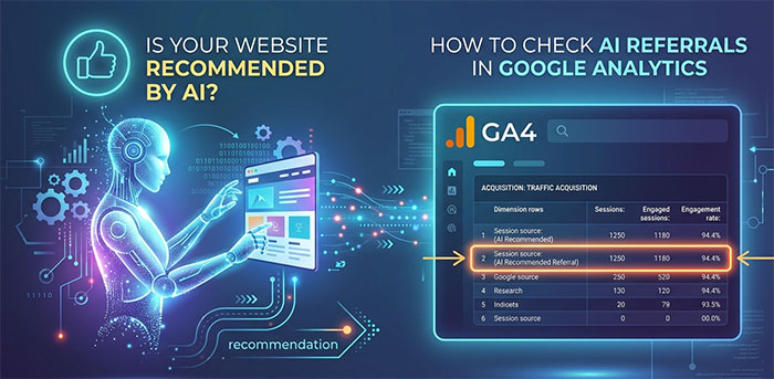 Step-by-step guide to tracking 'AI referral traffic in Google Analytics' GA4